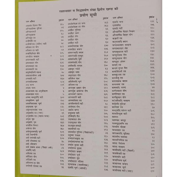 KRISHNA GOPAL AYURVED BHAWAN, KALERA रसतंत्रसार एवम् सिद्धप्रयोग संग्रह (द्वितीय खंड) RASTANTARSAR SIDHPARYOG SANGRAH-IInd - 1BOOK
