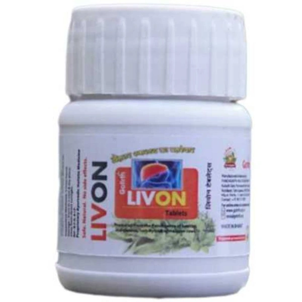 GOTIRTH LIVON लिवोन (यकृत,लिवर रोगहर) - Liquid 400ml+Tablet 40pc