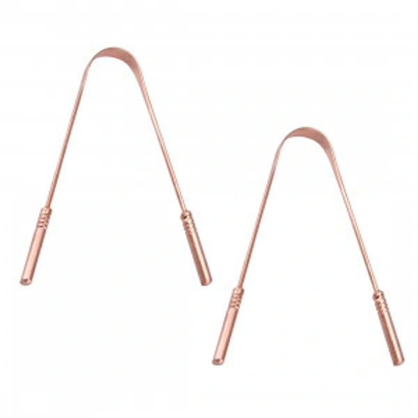 AayuMart COPPER TONGUE CLEANER - 1 Pc
