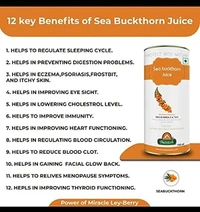 BIOSASH BUSINESS PVT. LTD. SEA BUCKTHORN JUICE - Gold, 750 ML