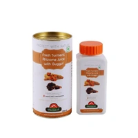 BIOSASH BUSINESS PVT. LTD. FRESH TURMERIC RHIZOME JUICE WITH GUGGUL - 250 ML, Bright Sun