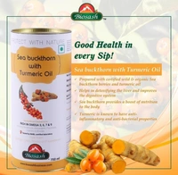 BIOSASH BUSINESS PVT. LTD. SEA BUCKTHORN WITH TURMERIC OIL - 750 Ml