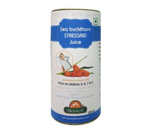 BIOSASH BUSINESS PVT. LTD. SEA BUCKTHORN STRESSAID JUICE - 750 Ml
