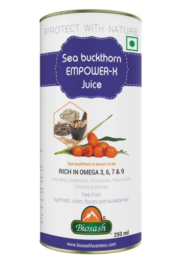 BIOSASH BUSINESS PVT. LTD. SEA BUCKTHORN EMPOWER-X JUICE - 250 ML