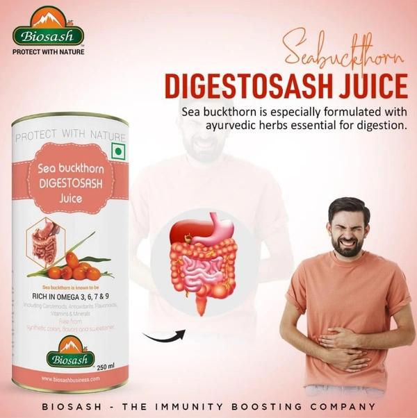 BIOSASH BUSINESS PVT. LTD. SEA BUCKTHORN DIGESTOSASH JUICE - 250 My
