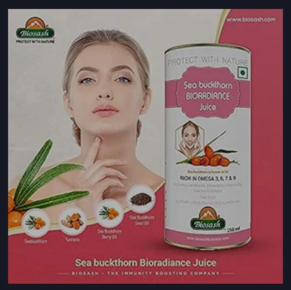 BIOSASH BUSINESS PVT. LTD. SEA BUCKTHORN BIORADIANCE JUICE 
