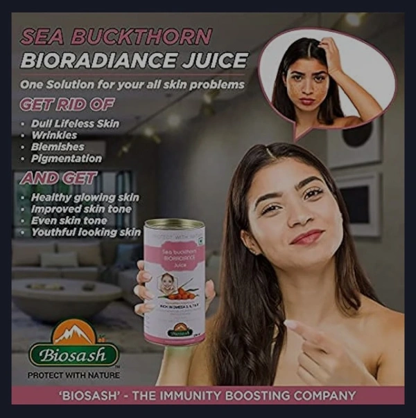 BIOSASH BUSINESS PVT. LTD. SEA BUCKTHORN BIORADIANCE JUICE 