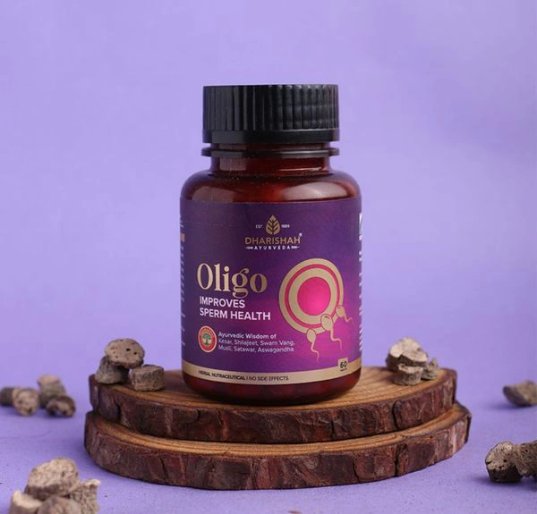 Oligo - 60 Tablets - Improves Male Fertility, Sperm Count, Size And Motility