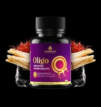 Dharishah Ayurveda Oligo - 60 Tablets - Improves Male Fertility, Sperm Count, Size And Motility - 120 Capsule