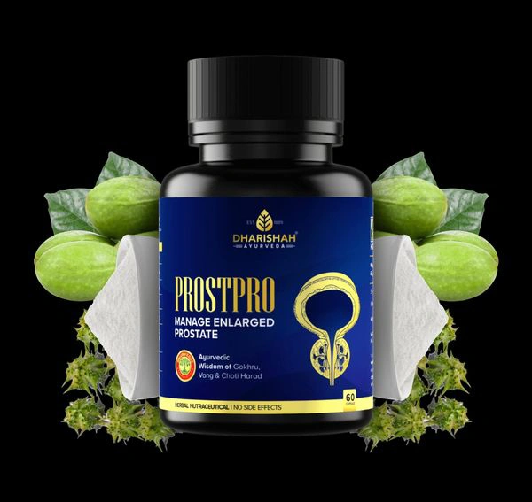 Prostpro - 60 Capsules - For Enlarged Prostate And Difficulty In Urination