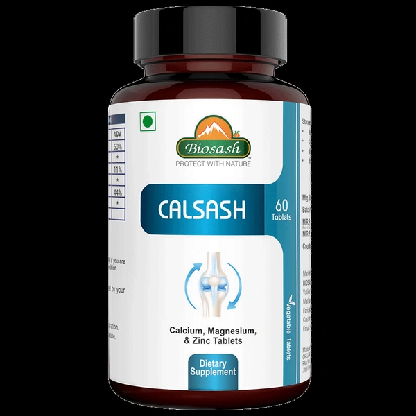 BIOSASH BUSINESS PVT. LTD. CALSASH TABLETS (60 TABLETS)