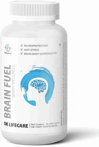 OK LIFE CARE PVT LTD Brain Fuel  - 60 Capsules