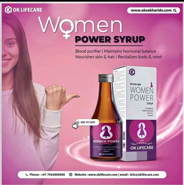 OK LIFE CARE PVT LTD Women Power Syrup 200 ML - 200 ML