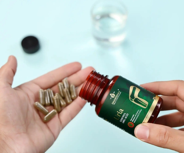 Dharishah Ayurveda Uria Capsules - 60 Capsules