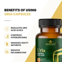 Dharishah Ayurveda Uria Capsules - 60 Capsules