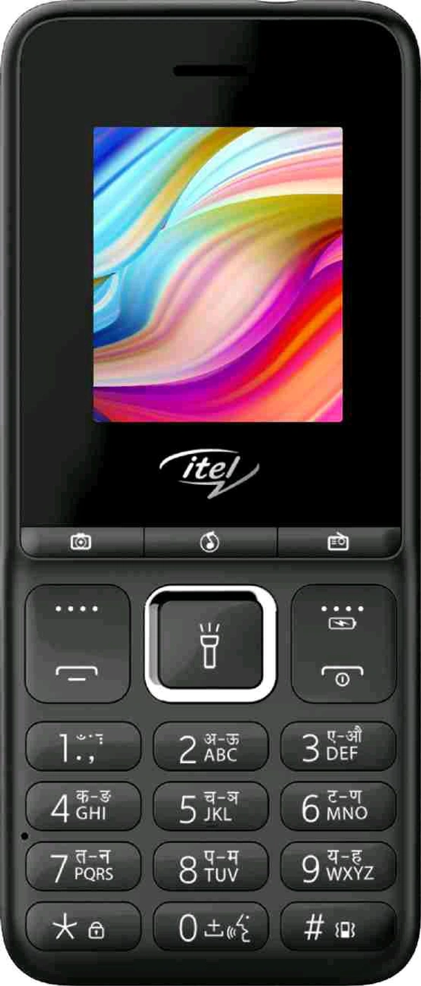 Itel Pvt Ltd  itel It2175 Keypad Mobile|1200 mAh battery|Expandable Storage upto 32GB - Black