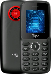 Itel Pvt Ltd  itel it2163s 4.5cm,1200mAh,BT Caller,12+1 Month Warranty with 111 Days Replacement  (Black) - Black