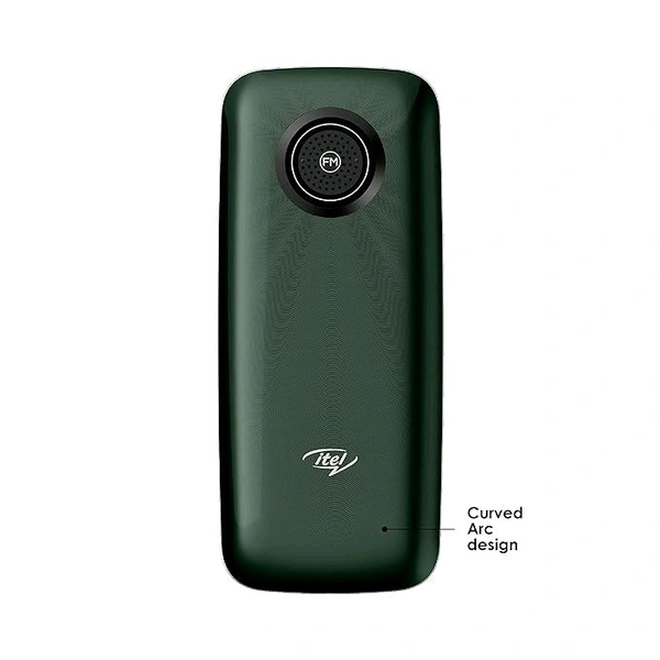 Itel Pvt Ltd  itel it2163s 4.5cm,1200mAh,BT Caller,12+1 Month Warranty with 111 Days Replacement  (Black) - Black