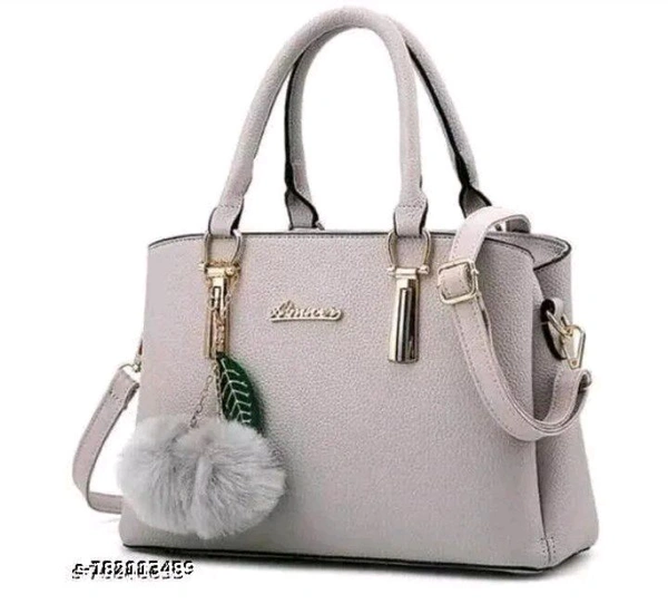 Ruzaworld Creation Women Stylish Handbag For Office And Party Use - White, Free Size