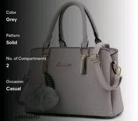Ruzaworld Creation Women Stylish Handbag For Office And Party Use - White, Free Size