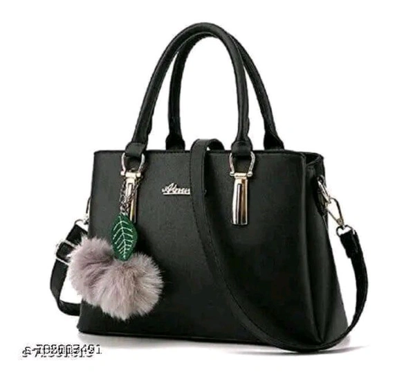 Ruzaworld Creation Women Stylish Handbag For Office And Party Use - Black