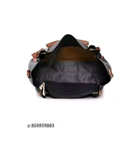 Ruzaworld Creation PU Handbag For Women And Girls Combo Set Of 4 (Blue_Pompom) - Free Size, Black