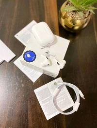 Apple APPLE AIRPODS PRO 2nd Generation  MADE IN USA WITH  VOLUME CONTROL UP DOWN LIKE ORIGINAL - White, Free Size