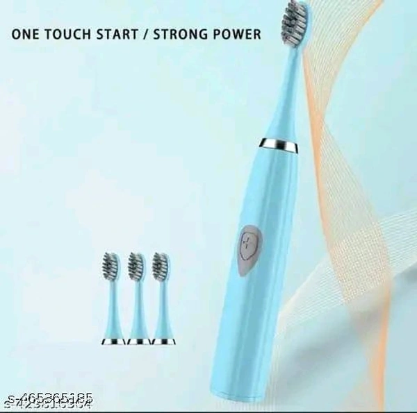 Generic electric toothbrush Blue color pack of 1 - Blue, Free Size