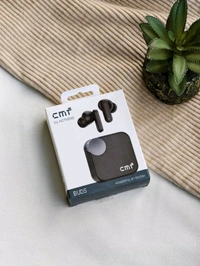 Nothing CMF by Nothing Buds - Wireless headphones with 42 dB ANC, Transparency mode, Ultra Bass Technology 2.0, HD Audio from DIRAC, IP54 and connection to two devices - Light Grey - Black, Free Size
