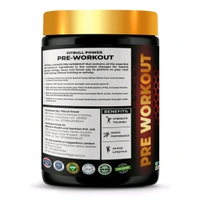 PITBULL PREWORKOUT  PITBULL POWER PREWORKOUT COLA  - Gold, 300GM