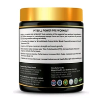 PITBULL POWER PRE WORKOUT FIZZY COLA 220GM - Gold, 220gm
