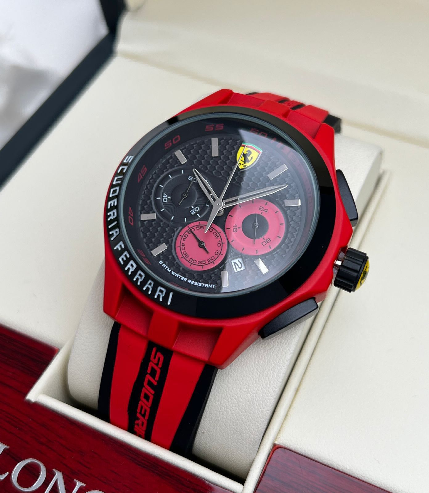 Buy SCUDERIA FERRARI Men Red Rev T Analogue Watch 0830255 - Watches for Men  1905108 | Myntra