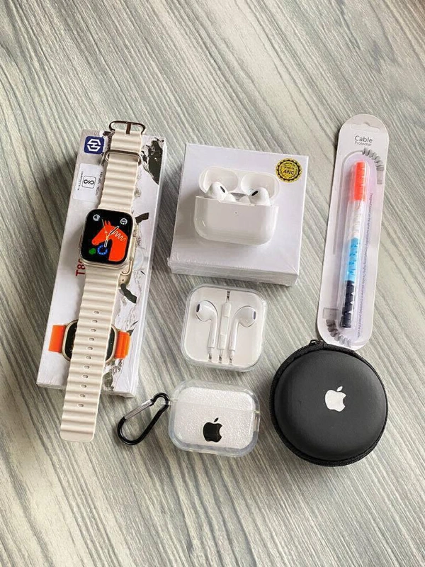 Apple(Copy) 6 in 1 Combo Pack - White