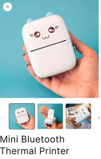 Mini Bluetooth Thermal Printer 