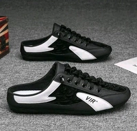 VIR  Trending Slip-On Half Ankle Sneakers Black 1515 - 6