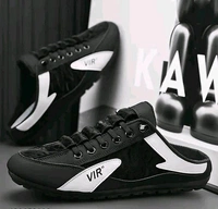 VIR  Trending Slip-On Half Ankle Sneakers Black 1515 - 6