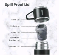 Stainless Steel Vaccum Thermo Flask 500ml