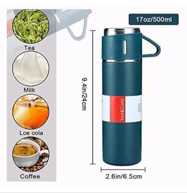 Stainless Steel Vaccum Thermo Flask 500ml