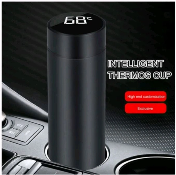 Thermo Steel Vacuum Insulated Flask With LED Display 500ml