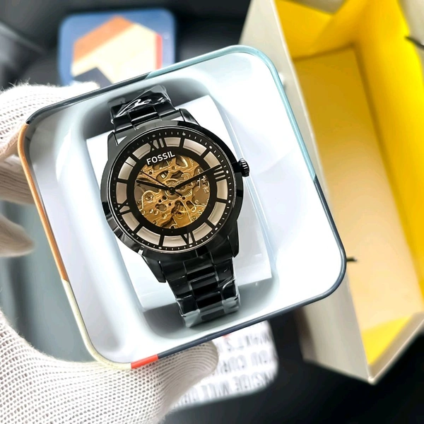  Fossil Townsman Analog Black Dial and Band Men's Stainless Steel Watch. - Fast (2-3 days)