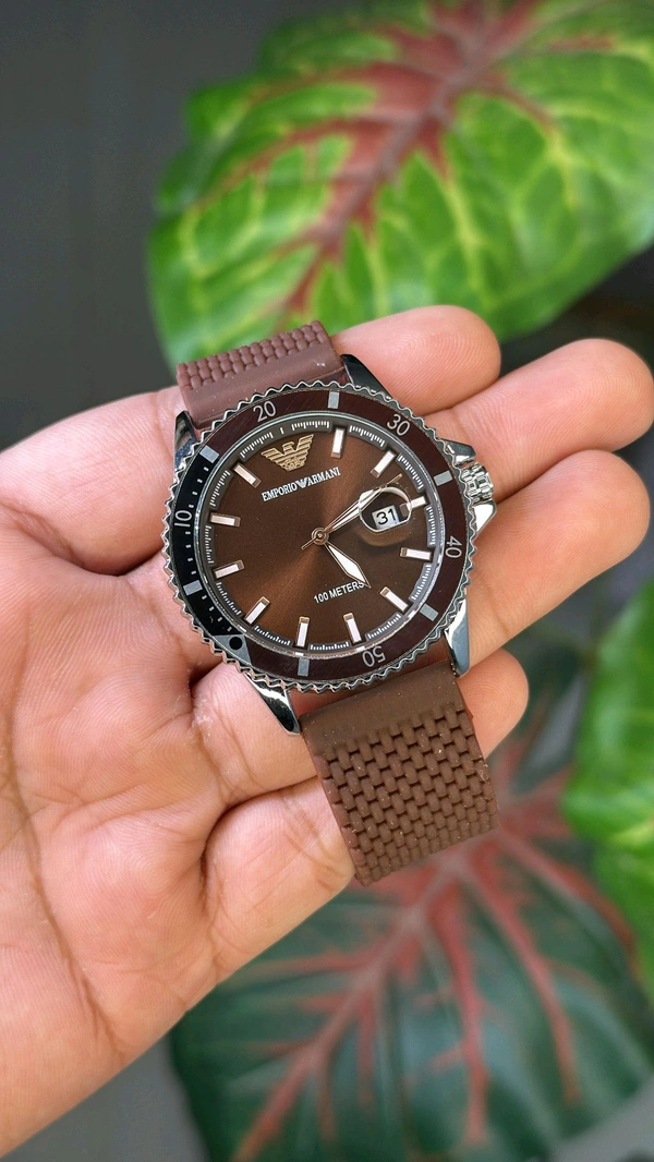 Emporio Armani men modern style analog  watch