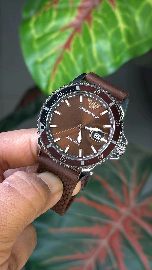 Emporio Armani men modern style analog  watch