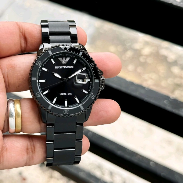 Emporio Armani men bracelet style analog watch 