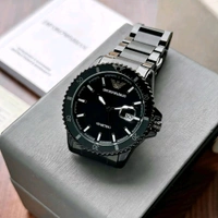 Emporio Armani men bracelet style analog watch 
