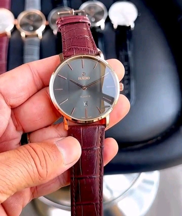 Rado New Model Brown Strap Formal Analog Watch 