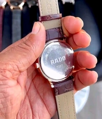 Rado New Model Brown Strap Formal Analog Watch 
