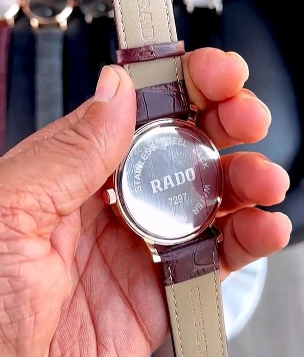 Rado New Model Brown Strap Formal Analog Watch 