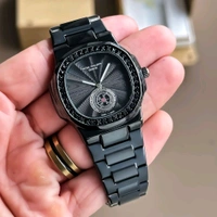 Patek Philippe Black Dial Automatic Chrono Watch
