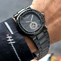 Patek Philippe Black Dial Automatic Chrono Watch