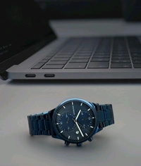 Emporio Armani Men's Blue Luxury Analog Watch 